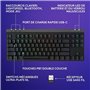 Clavier Gamer - Sans fil - Logitech G - G515 TKL Lightspeed - Mécanique Linear - RGB - AZERTY - Noir