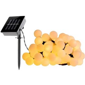 Guirlande lumineuse solaire Billy - LUMI JARDIN - 60 LED - 6