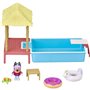 Figurine La Piscine de Bluey - MOOSE TOYS - Playset avec accessoires pour enfants de 3 ans et plus