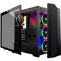 MRED - Boîtier PC Gamer ATX - Noir RGB Dream Eyes