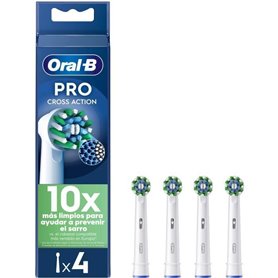 Brossettes - ORAL-B - Pro Cross Action - Pour brosse a dents - 4 unités