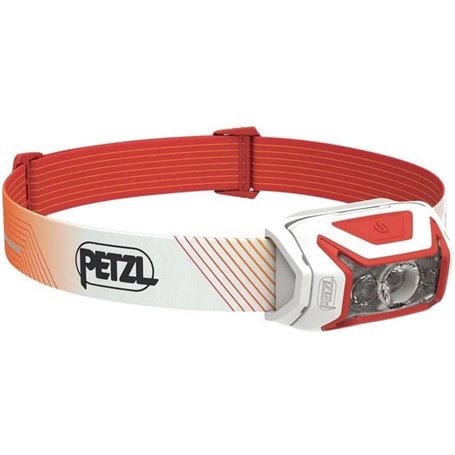 Lampe frontale - PETZL - ACTIK CORE - Peche / Navigation - 600 lumens - Batterie rechargeable incluse - Rouge