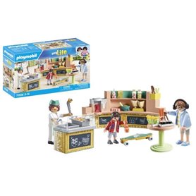 PLAYMOBIL 71538 Stand de restauration rapide - My Life