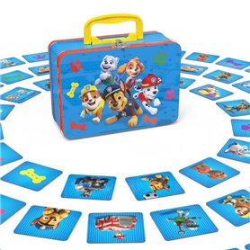 Games PAT PATROUILLE - Memo Valisette La Pat Patrouille - Jeu De Société Paw Patrol - Jeu De Mémoire Concentration 72 Cartes Pou