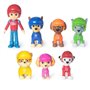 SPIN MASTER MULTIPACK DE 7 FIGURINES RESCUE WHEELS La Pat' Patrouille