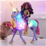 SPIN MASTER LICORNE A FONCTIONS 28 CM WILDSTAR + POUPEE 24 CM Unicorn Academy