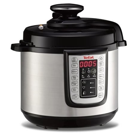 Tefal FAST & DELICIOUS CY505E10 autocuiseur 6 L Noir