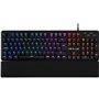 THE G-LAB Gaming KEYZ Carbon Clavier mécanique rétroéclairé - Switch Blues Repose poignet - AZERTY