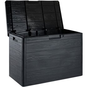 Toomax - Coffre de rangement en résine 160 litres gris Woody's 77