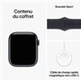 Apple Watch Series 9 GPS - 45mm - Boîtier Midnight Aluminium - Bracelet Midnight Sport Band - M/L