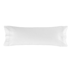 Taie d'oreiller HappyFriday BASIC Blanc 45 x 110 cm