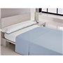 Drap Happy Home MIX COLORS Bleu Gran lit 2 persones