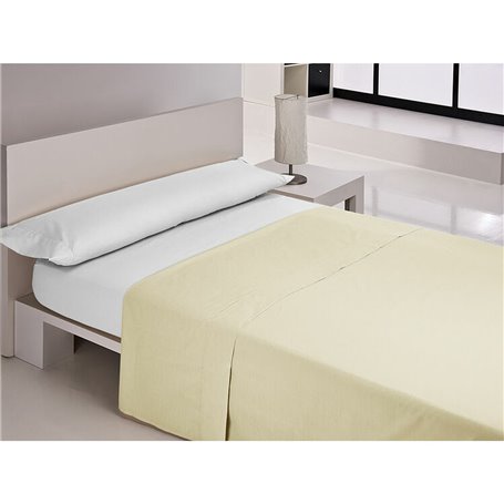 Drap Happy Home MIX COLORS Jaune Gran lit 2 persones