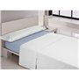 Drap housse Happy Home MIX COLORS Bleu Lit ½ persones