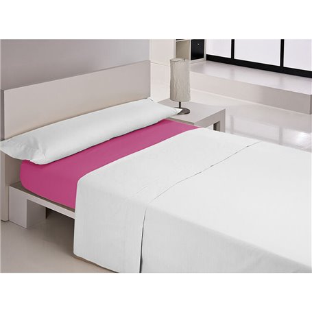 Drap housse Happy Home MIX COLORS Cerise Gran lit 2 persones