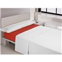 Drap housse Happy Home MIX COLORS Rouge Lit king size