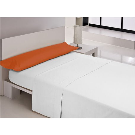 Taie d'oreiller Happy Home MIX COLORS Orange Gran lit 2 persones 144 Fils 45 x 80 cm (2 Unités)