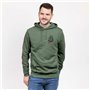 Sweat à capuche homme The Mandalorian Vert foncé