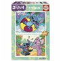 Set de 2 Puzzles Stitch 100 Pièces