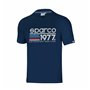 T shirt à manches courtes Sparco S01329BM2M Blue marine