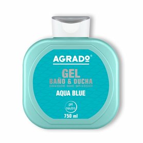 Gel de douche Agrado Aqua Blue 750 ml