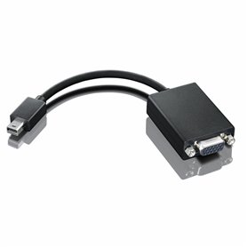 Lenovo 0A36536 câble vidéo et adaptateur VGA (D-Sub) Mini DisplayPort Noir