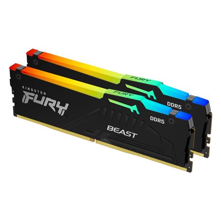 Mémoire RAM Kingston Beast RGB 64 GB