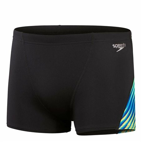 Boxer de Bain pour Enfants Speedo Allover Digi V-Cut Noir