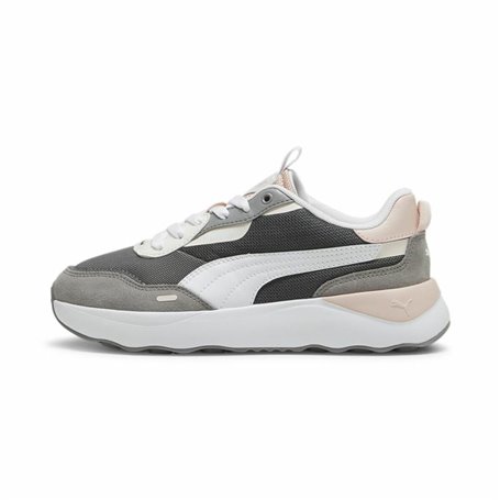 Chaussures de sport pour femme Puma Runtamed Platform Blanc Rose