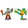 Figurines de combat Teenage Mutant Ninja Turtles Legends of Akedo: Leonardo vs Rocksteady