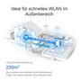 TP-Link Deco X50-Outdoor Bi-bande (2,4 GHz / 5 GHz) Wi-Fi 6 (802.11ax) Blanc 1 Interne