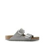 Birkenstock Nu-pieds et Tongs Gris Femme