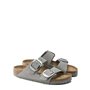 Birkenstock Nu-pieds et Tongs Gris Femme