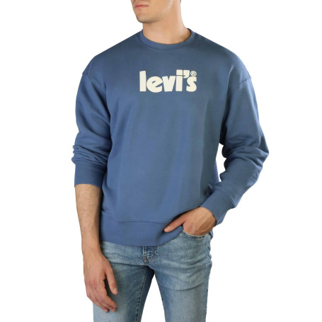 Levis Sweat-shirts Bleu Homme