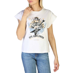 Pepe Jeans T-shirts Blanc Femme