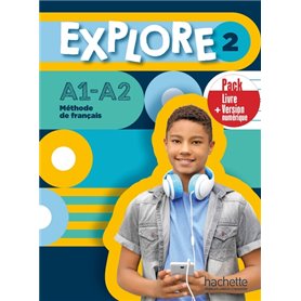 Explore 2 - Pack Livre + Version numérique (A1-A2)