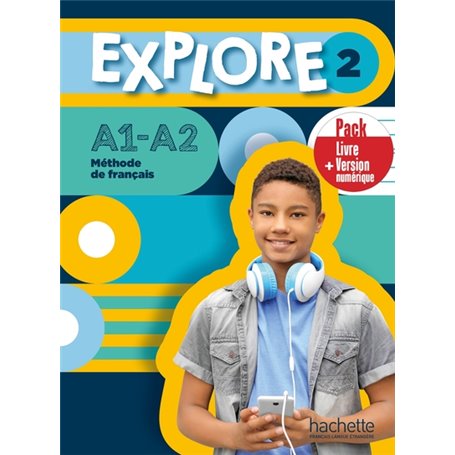 Explore 2 - Pack Livre + Version numérique (A1-A2)