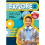 Explore 2 - Pack Livre + Version numérique (A1-A2)