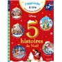 Disney - 5 histoires de Noël CP niveaux 1