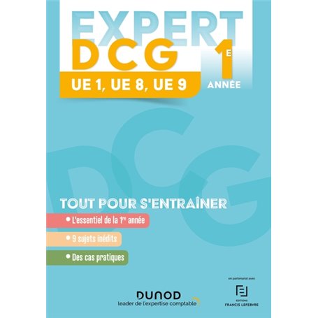 Expert DCG Année 1 : 1-8-9 - 2023-2024