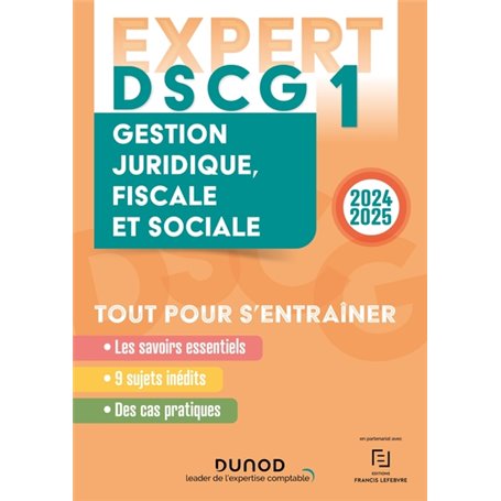 DSCG 1 - EXPERT - Gestion juridique