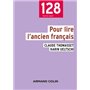 Pour lire l'ancien français - 3e éd.