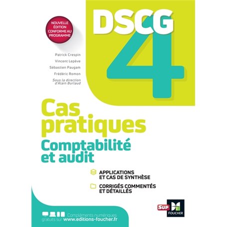 DSCG 4 - Comptabilité et audit - Cas pratiques