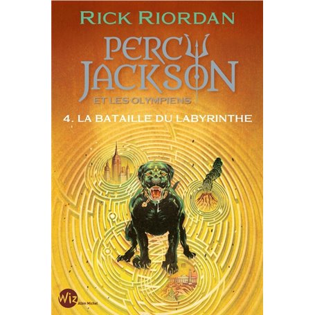 Percy Jackson et les Olympiens T4 La Bataille du labyrinthe (Edition 2024)