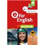 E for English 4e - Anglais Ed. 2017  - Workbook Spécial DYS