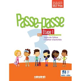 Passe-passe 3 - Niv. A2.1 - Étape 1 - Livre + Cahier + didierfle.app