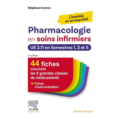 Pharmacologie en soins infirmiers en un coup d'oeil