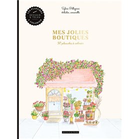 Mes jolies boutiques à colorier