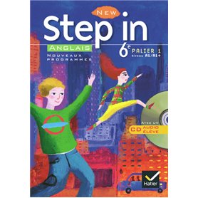 New Step In Anglais 6e - Livre de l'élève + CD audio