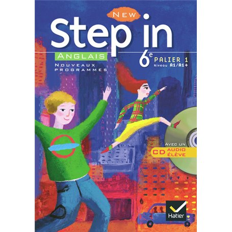 New Step In Anglais 6e - Livre de l'élève + CD audio